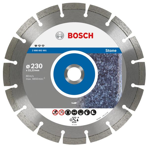 Bosch 300mm x 22.2mm Professional for Stone Diamond Cutting Blade P/No. 2 608 602 698