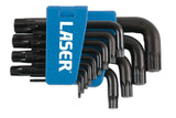 Laser 13 Piece Torx Hex Key Set (T10-T80) 6056