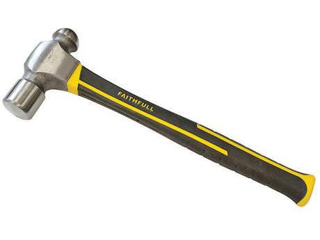 Faithfull 48oz Fibreglass Shaft Ball Pein Hammer FAIBPH48FG