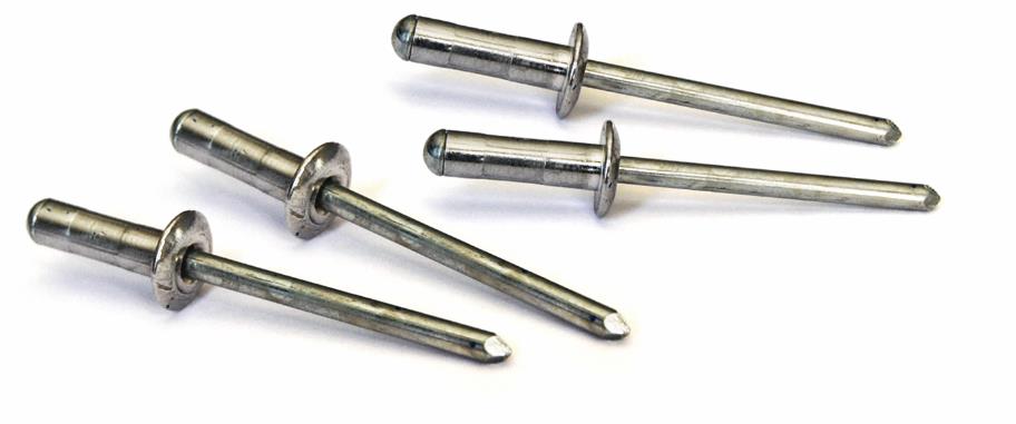 4.0x9.0 Aluminium Dome Head Multigrip Rivet, Grip Range 2.0 - 5.0mm