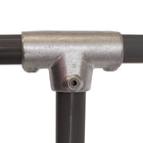 Slope Long Tee C52 Size 8 (G40) Handrail Fitting, Galvanised 155-D48 (Kee Klamp Compatible 88-8)