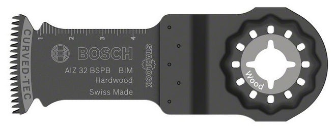 Bosch Starlock 32 x 50mm AIZ32BB Plungecut S/blade Hard wood 2 608 669 070