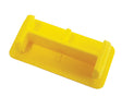 Yellow Unistrut P3 Plastic End Caps 21mm x 41mm Shallow Channel