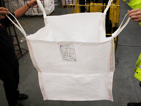 1 Tonne Bulk Bags with 4 lifting Loops 850mm x 850mm x 850mm