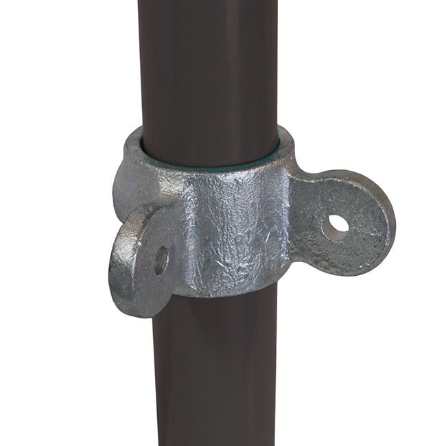 Corner Male Swivel C38 Size 5 (G20) Handrail Fitting, Galvanised 168M-A27 (Kee Klamp Compatible M52-5)