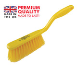 Yellow Medium Bristle Plastic Hand Brush B864Y