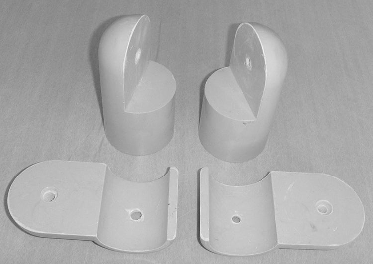 Grey Universal Joint Connector (In two halves) MHUJG
