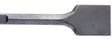 Bosch 80 x 400mm 28mm Hexagon Shank Spade chisel for road breakers 1 618 661 000