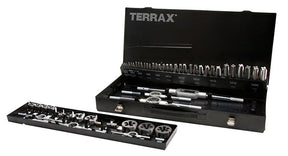 Terrax 54 Piece Tap & Die Threading Set A245040