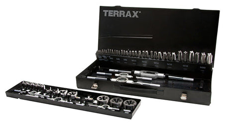 Terrax 54 Piece Tap & Die Threading Set A245040