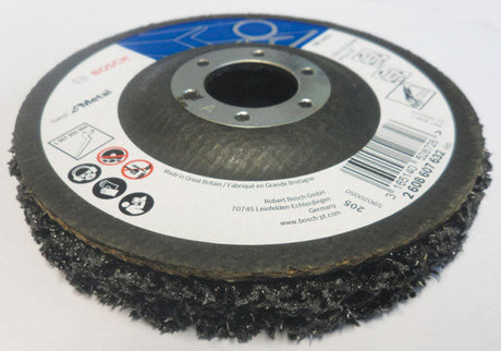 Bosch 125mm Cleaning Disc Best For Metal 2 608 607 633