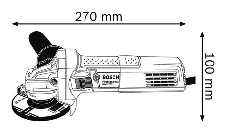 Bosch GWS750 115mm (4"1/2) Mini Grinder 240V
