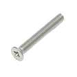 M8 x 30 Machine Screw, Countersunk Pozi No.3 Stainless Steel A2 (304)