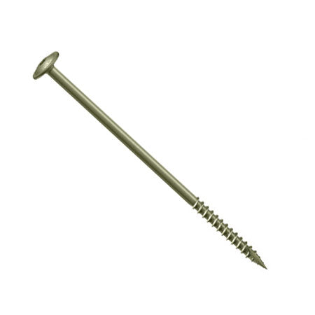 6.7 x 125 Wafer Head Index Screw, Organic Green