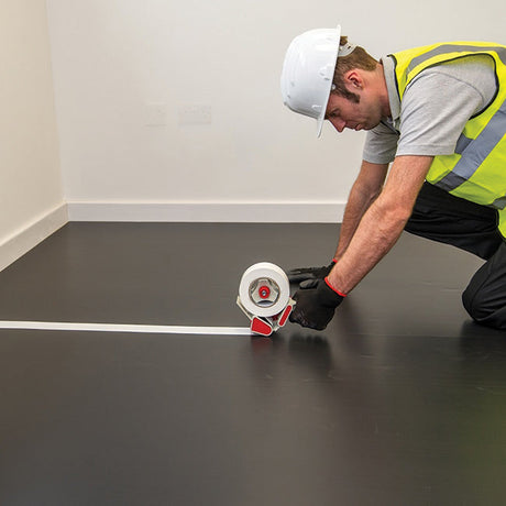 Floor Protection Black Corrugated Board 50 Metre x 1 Metre x 2mm
