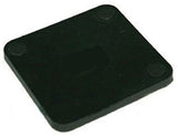 5mm Heavy Duty Plastic 70mm x 70mm Square Shims / Packers, Black (Order in multiples of 125)
