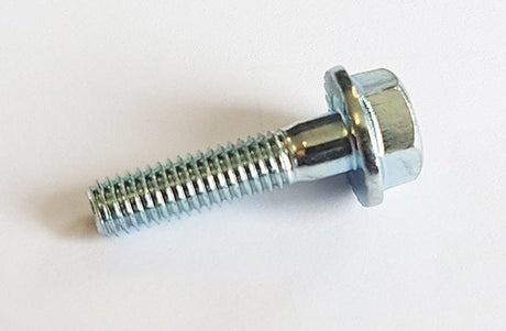 M6 x 25 Hexagon Head Flange Serrated Bolts High Tensile Grade 8.8 Bright Zinc Plated, DIN 6921