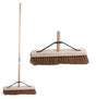 24" Soft Coco Broom with Wooden Handle