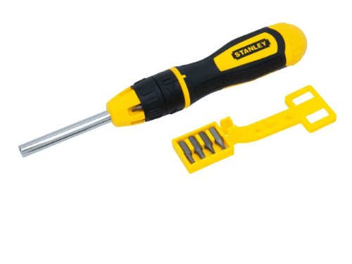Stanley Multibit Ratchet Screwdriver + 10 bits 0-68-010