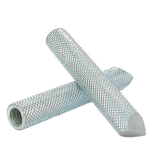 M10 x 100mm Rawlplug Internally Threaded Socket, Mild Steel Bright Zinc Plated Rawl ITS-Z-10100