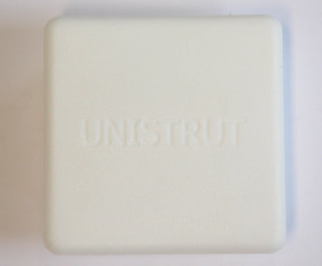 Unistrut P1/2240 Plastic End Caps White 41mm x 41mm Deep Channel