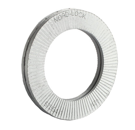 M10 10.7 x 16.6 x 2.5mm Nord-lock Steel Washer, Delta Protekt® coating NL10STEEL