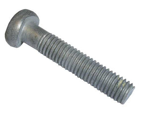 M8 x 40 Saddle Bolt Galv (for D section palisade)