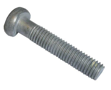 M8 x 40 Saddle Bolt Galv (for D section palisade)