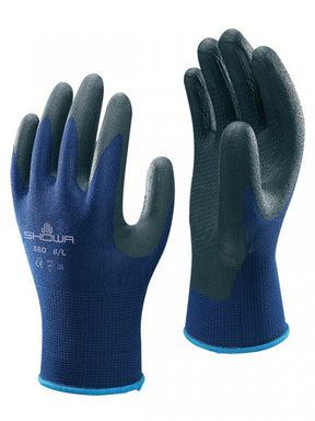 Size 8 (L) Showa 380 Nitrile Foan Grip Gloves SHO3853 (1 pair)
