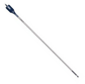 26mm x 400mm Bosch Self Cut Speed Flat Drill Bit with 1/4" hex shank 2 608 595 414