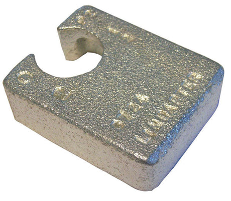 M16x16mm Lindapter Packing Type P2 Long, Bright Zinc Plated