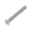 M3 x 4 Machine Screw, Countersunk Pozi No.1 Stainless Steel A2 (304)