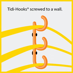 Tidi Triple Hook For Screwing to Walls & Ceilings