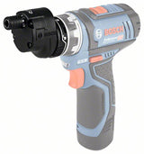 Bosch GSR12V-15 Flexiclic Cordless Drill / Driver Set with 4 Heads, Charger & 2 x 2.0Ah Batteries in L-Boxx