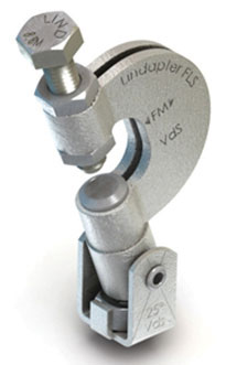 M10 Lindapter FLS10 Swivel Clamp, Bright Zinc Plated FLS10