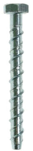 M8 x 150 Hexagon Head Concrete Masonry Screw Bolt Anchor, Zinc Plated