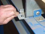 No.3 75mm x 100mm x 3mm with a 22mm slot (Suits bolts up to M20) Steel Metal Horseshoe Trouser Shim galvanised