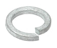 M12 Mild Steel Square Section Single Coil Spring Washer, Galvanised