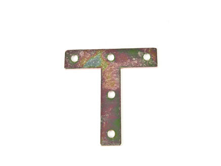 4" Flat Tee Plate
