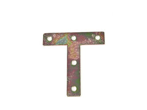 4" Flat Tee Plate