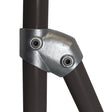 Adjustable Short Tee C29 Size 7 (G32) Handrail Fitting, Galvanised 129-C42 (Kee Klamp Compatible 29-7)