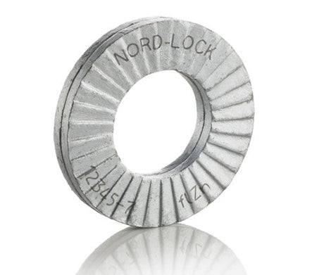M12 13.0 x 25.4 x 3.4mm Nord-lock Steel SP Washer, Delta Protekt® coating NL12STEEL/1268