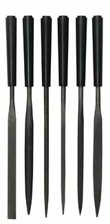 Stanley 6 Piece Needle File Set 150mm 0-22-500