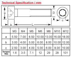 M3 x 30 Socket Cap Screw, High Tensile Grade 12.9 Bright Zinc Plated, DIN 912
