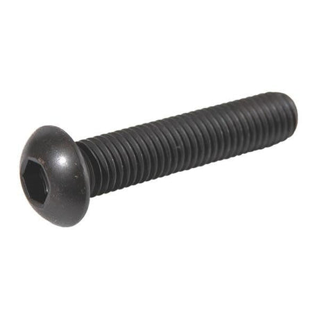 M12 x 20 Self Colour Socket Button Screw, High Tensile Grade 10.9, ISO 7380