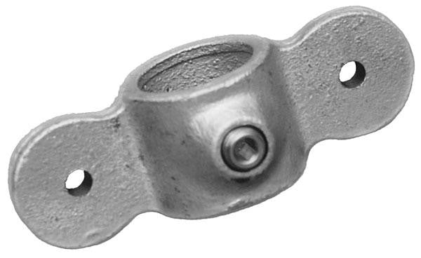 Double Male Swivel C37 Size 5 (G20) Handrail Fitting, Galvanised 167M-A27 (Kee Klamp Compatible F51-5)