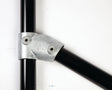 Single Socket Slope Tee 11-30 Degree C229 Size 8(G40) Handrail Fitting, Galvanised