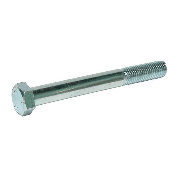 M8 x 150 Hexagon Head Bolt High Tensile Grade 8.8, Bright Zinc Plated, DIN 931