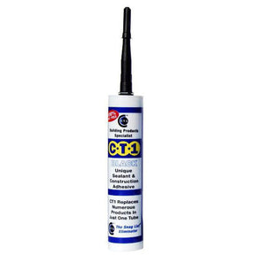 CT1 BLACK All in One Multi-purpose Waterproof Sealant & Construction Adhesive, 290ml