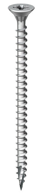 4.0 x 60 Timco Countersunk Recess C2 Exterior Woodscrews Zinc Tub of 180